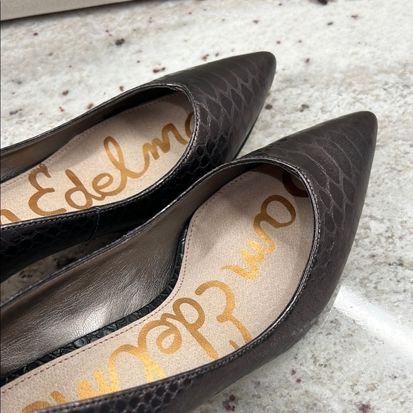 Sam Edelman Silver Stiletto Heels - Picture 6 of 8